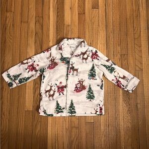 Pottery Barn Kids 2T Christmas Pajama Top